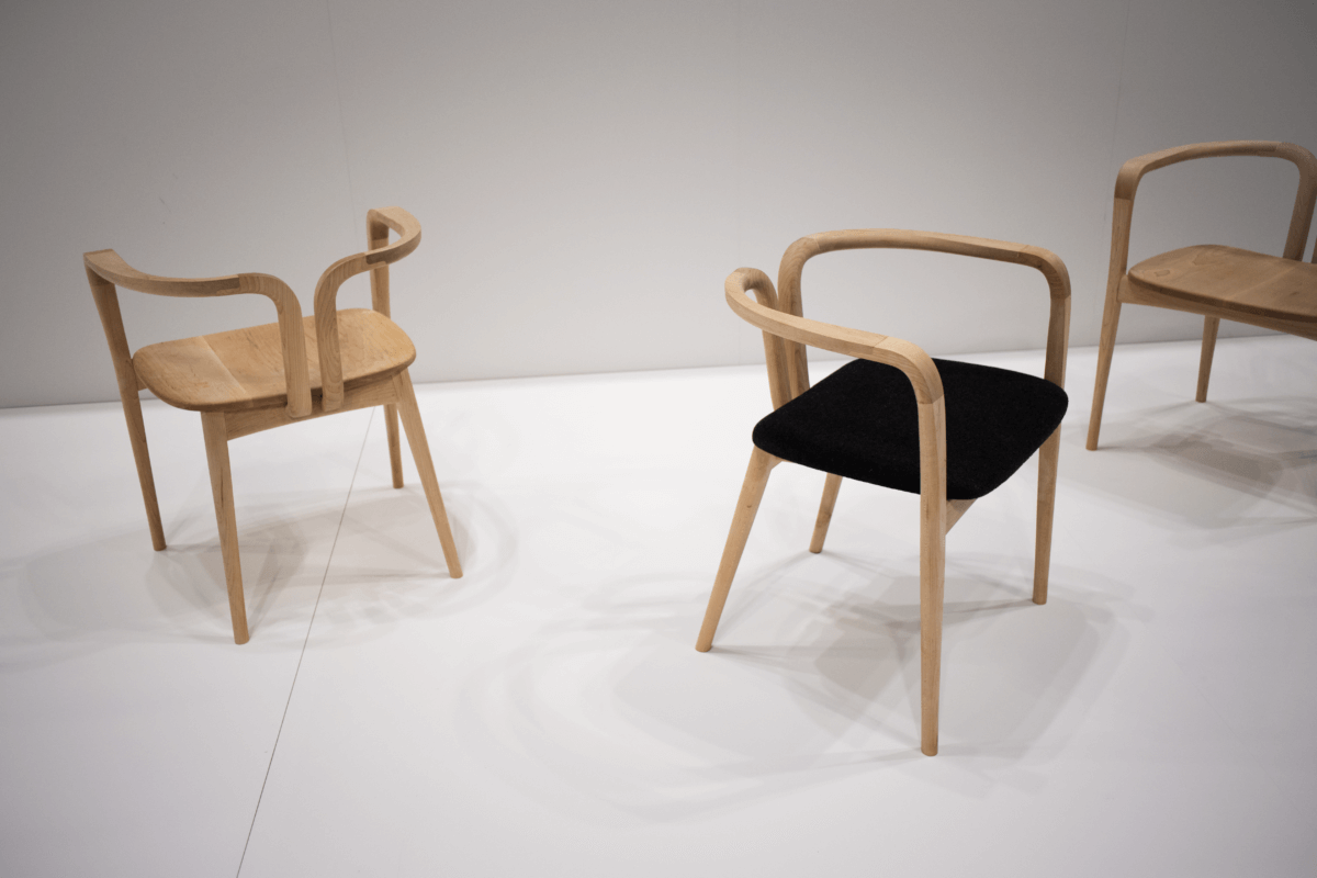 Gentle chair by Porro