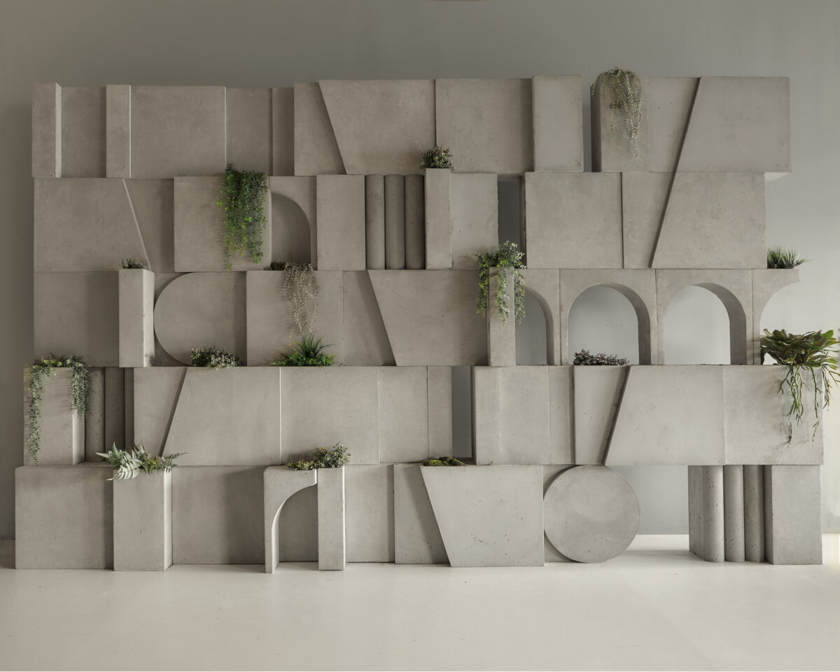 Spolia Wall by Opiary