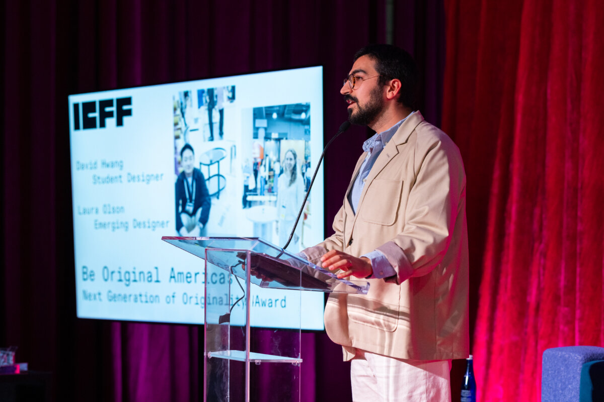 Comedian Dan Rosen returned to host the ICFF Editors Awards in 205
