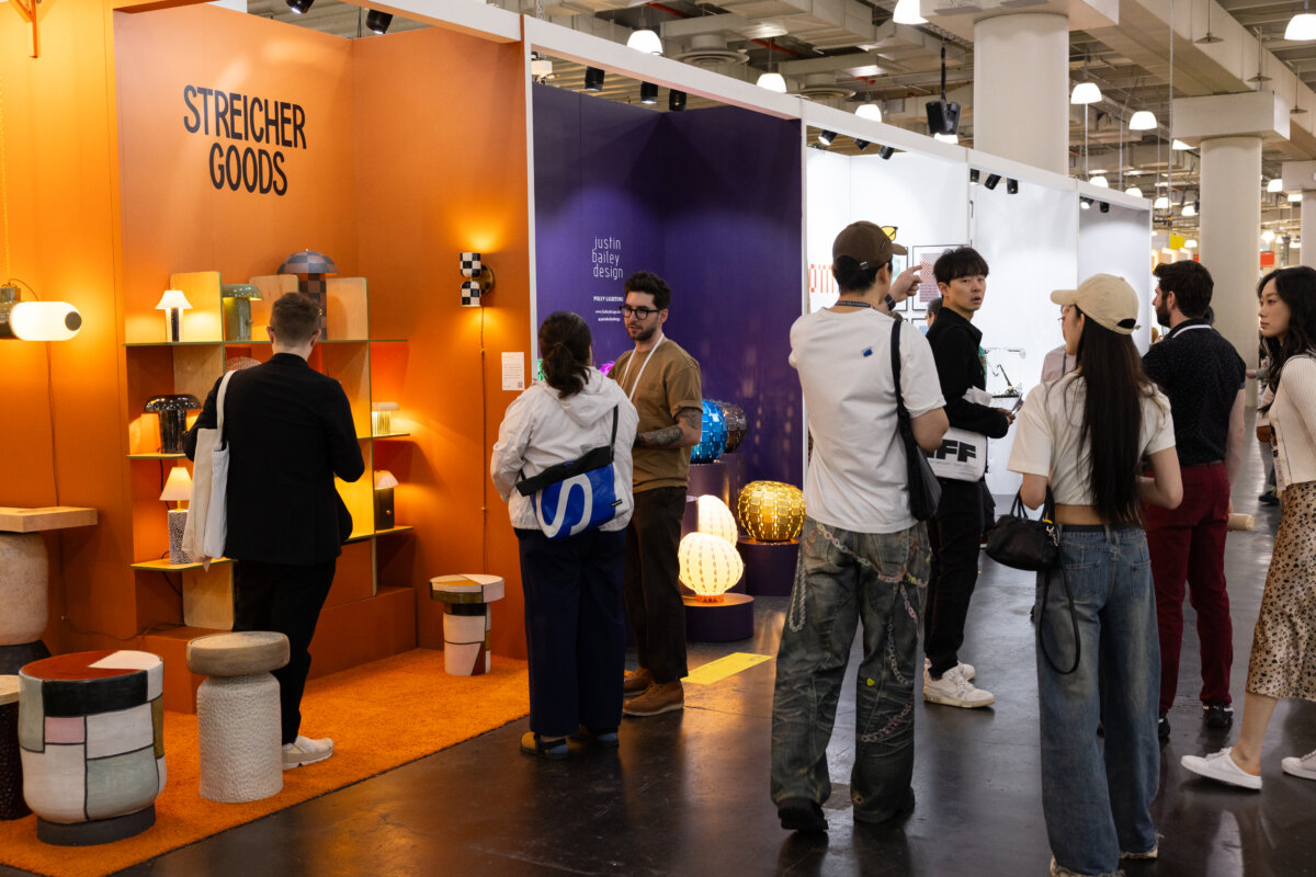 Look Book area of WANTED at ICFF 2025