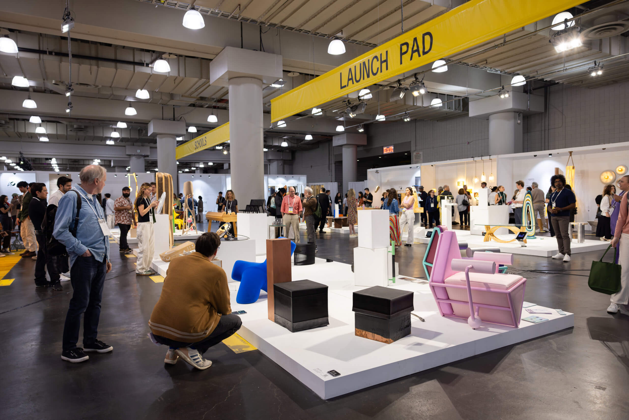 The Launch Pad section of WANTED at ICFF 2024