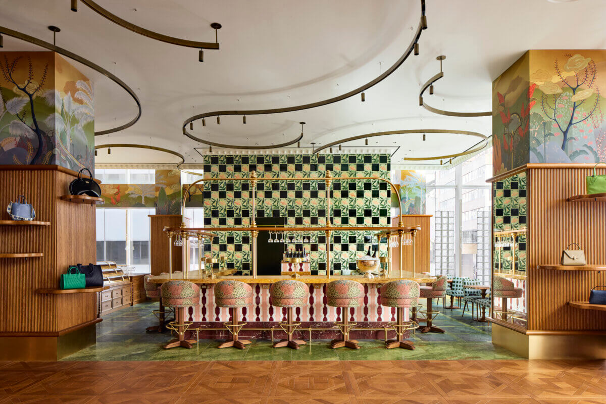 Salon Vert at Printemps New York