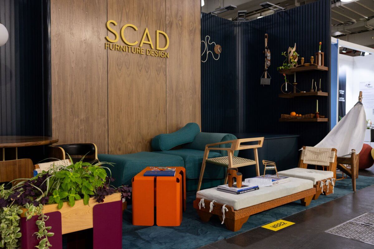 SCAD Booth at ICFF 2025