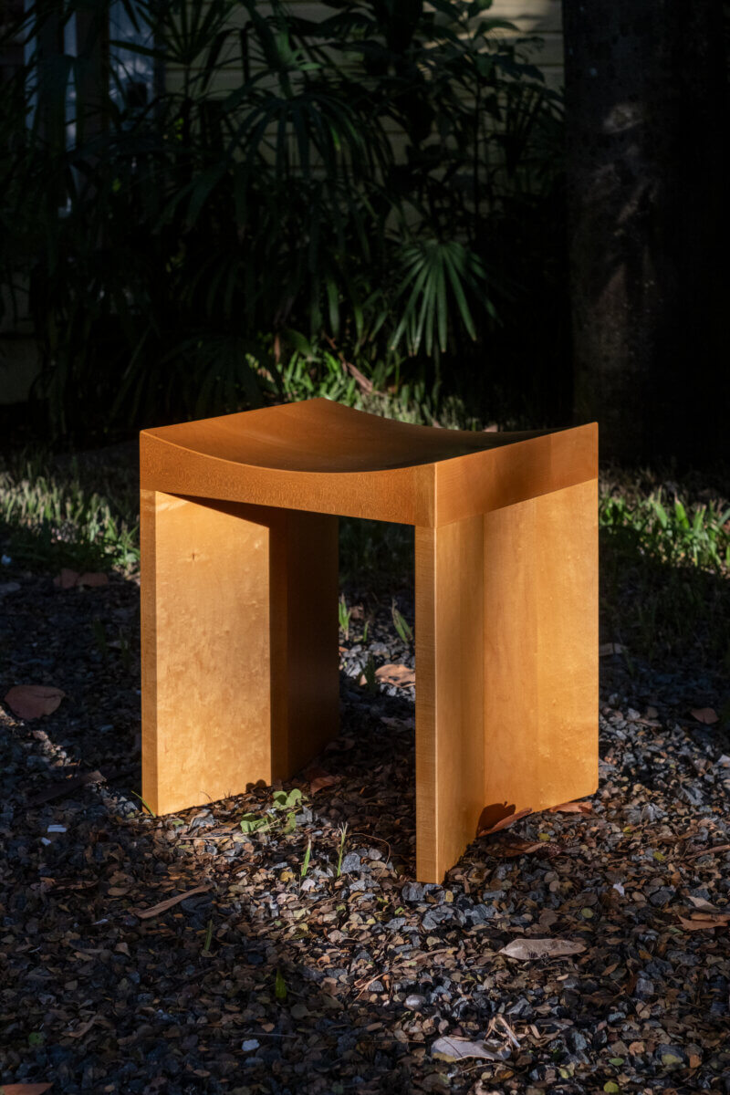 Arc Stool by Juntos Projects, image courtesy of Juntos Projects