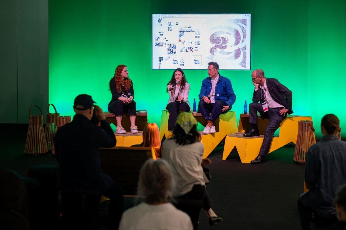 Exploring Infinite Creative Potential Talk at ICFF 2025 \ photo: Jenna Bascom Photography