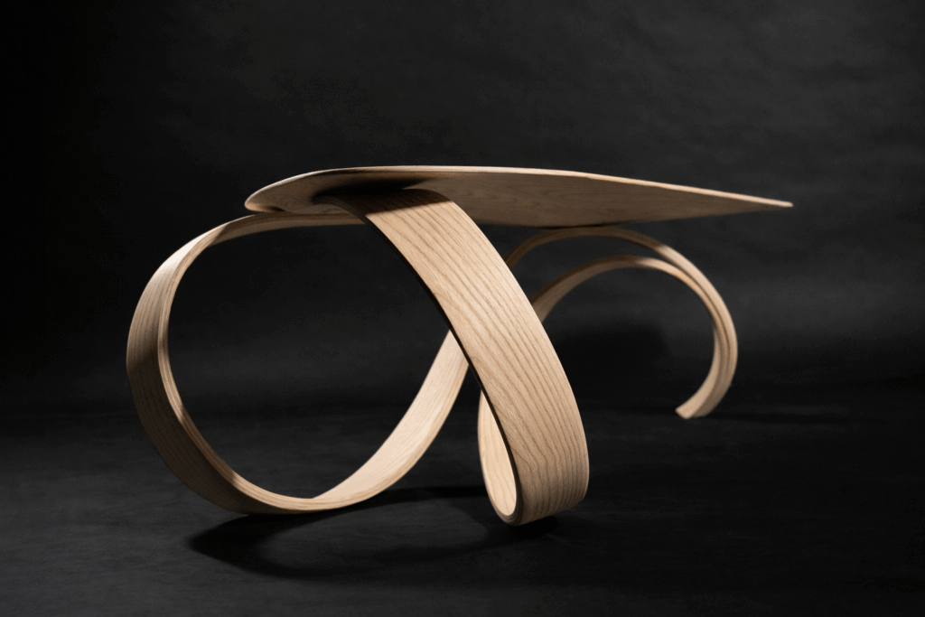 Whorl Table by Pompous Fox Wood Company Inc