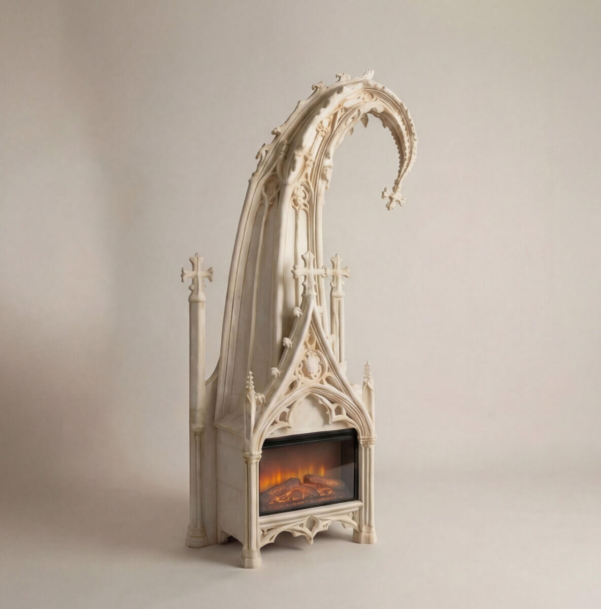 Fireplace (Image courtesy of Joey Aji Designs)