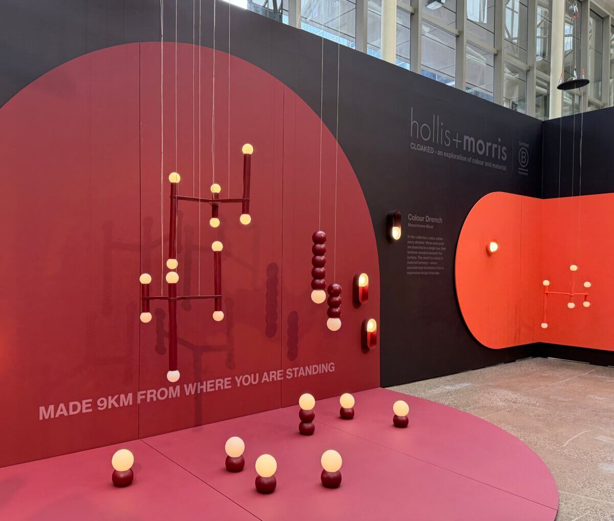 CLOAKED: An Exploration of Colour and Material (Image courtesy of Hollis + Morris)