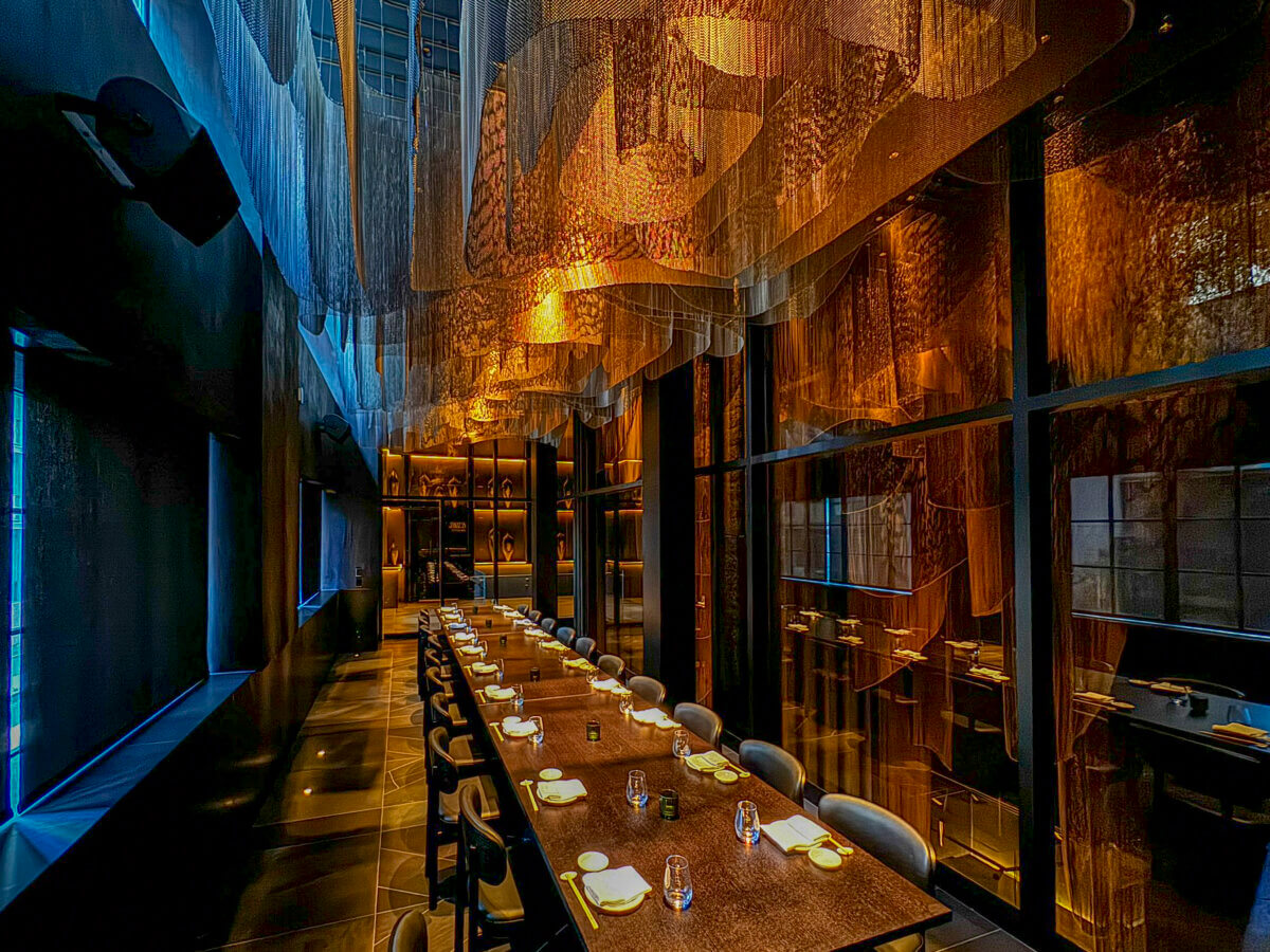 L-Acoustics X Series Loudspeakers in Nobu, Toronto (Image courtesy of L-Acoustics)