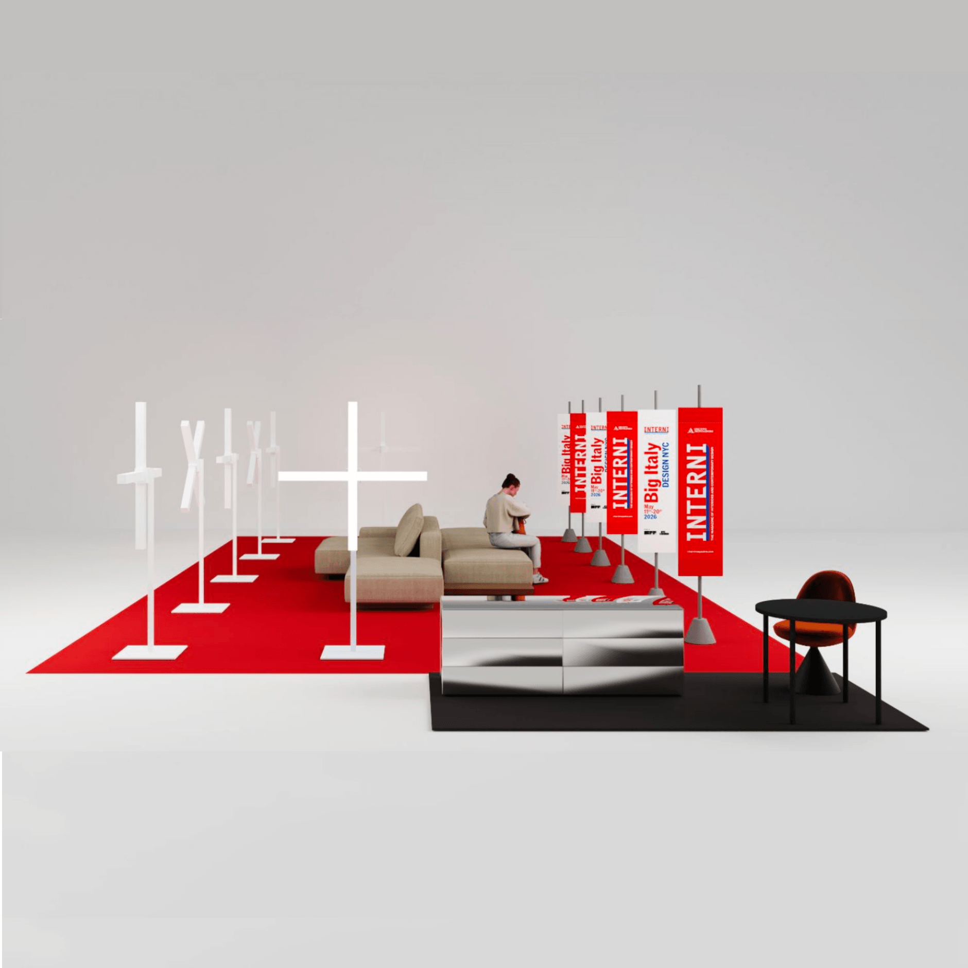 The Launch Pad section of WANTED at ICFF 2024