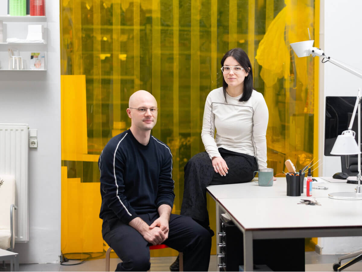 Verena Kühn & Konrad Jünger Portraits (Image courtesy of JÜNGERKÜHN)