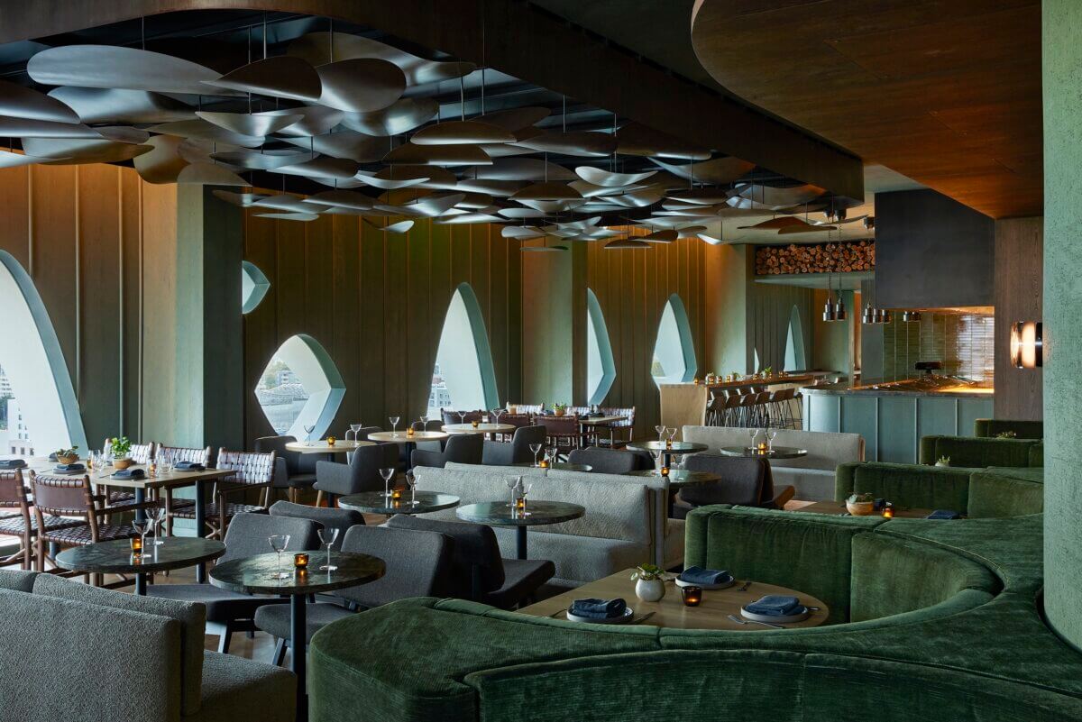 Stellar Jay restaurant at Populus, Denver (Image courtesy of FOWLER, photographed by Yoshihiro Makino)