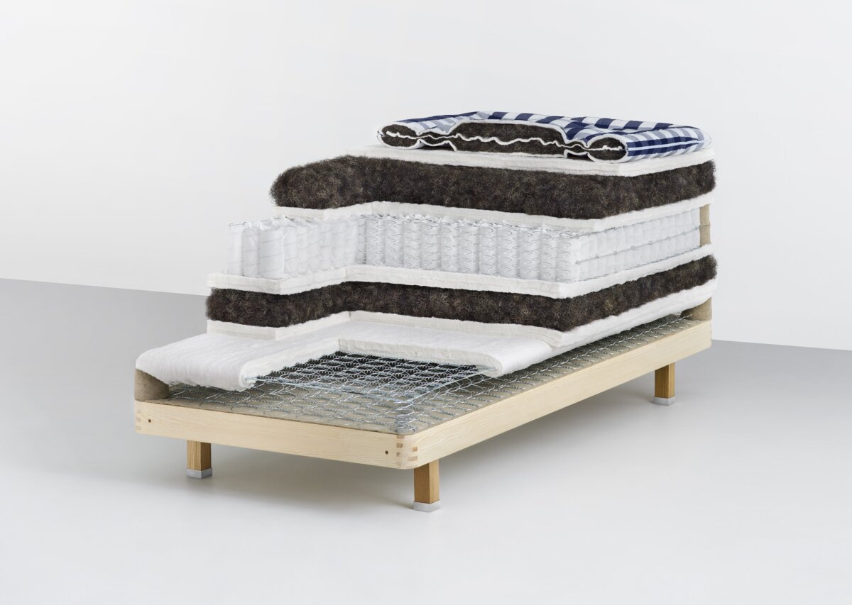 Hästens Bed, Cut Through Materials