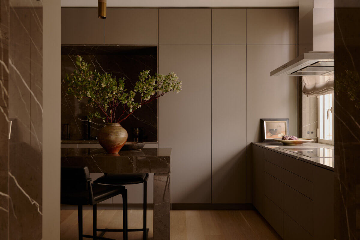 Central Park West Modern Project, Kitchen