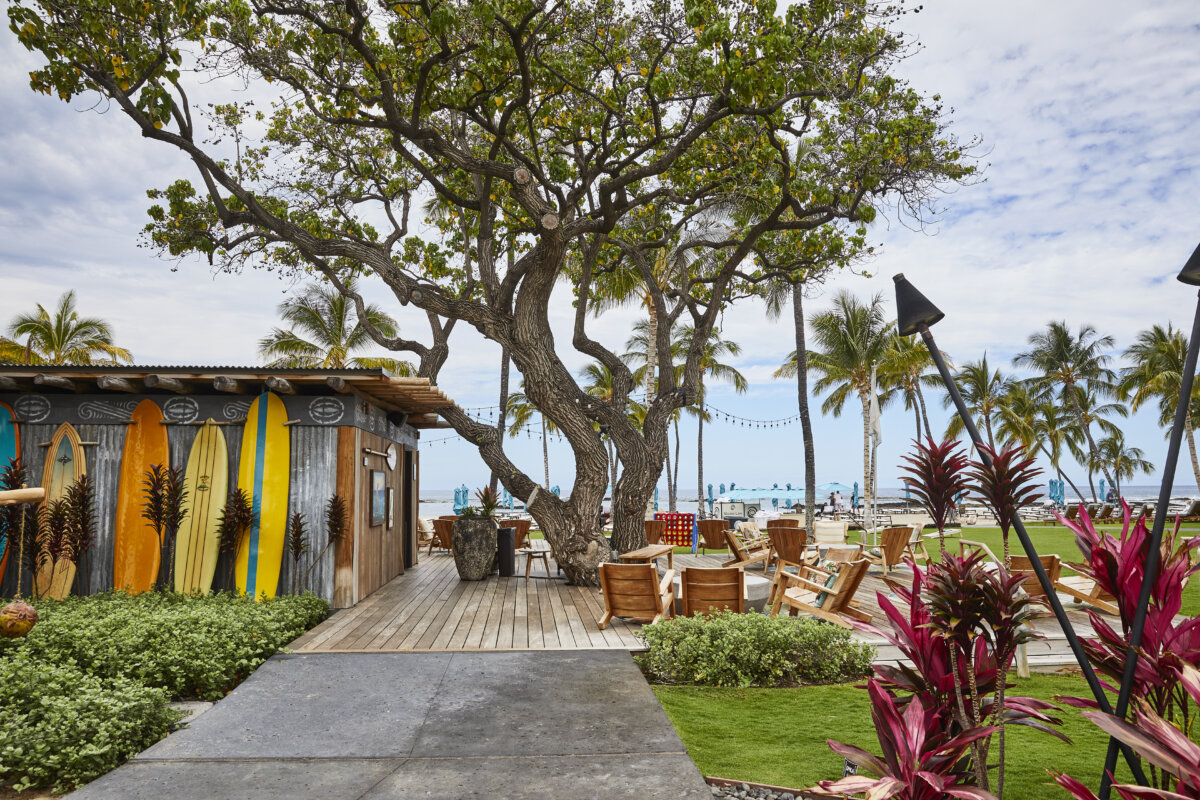 Mauna Lani: Public Spaces Surf Shack; Work of Jennifer Smith