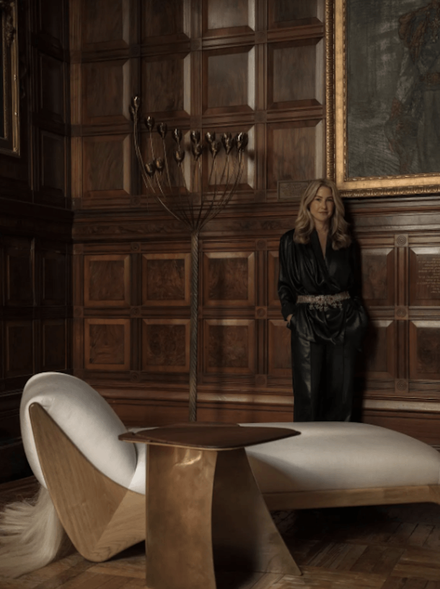 Jessica Gersten and an interior design project