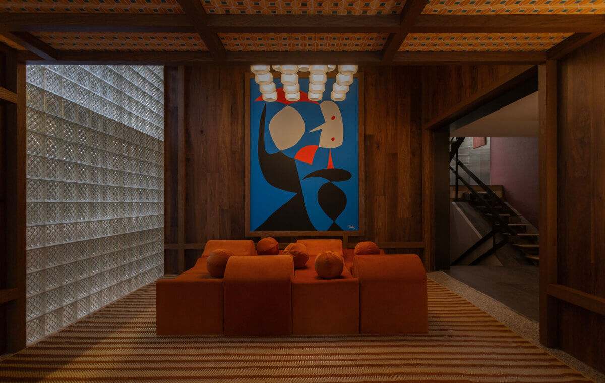Design Week Mexico's Design House 2024: Retro Interior