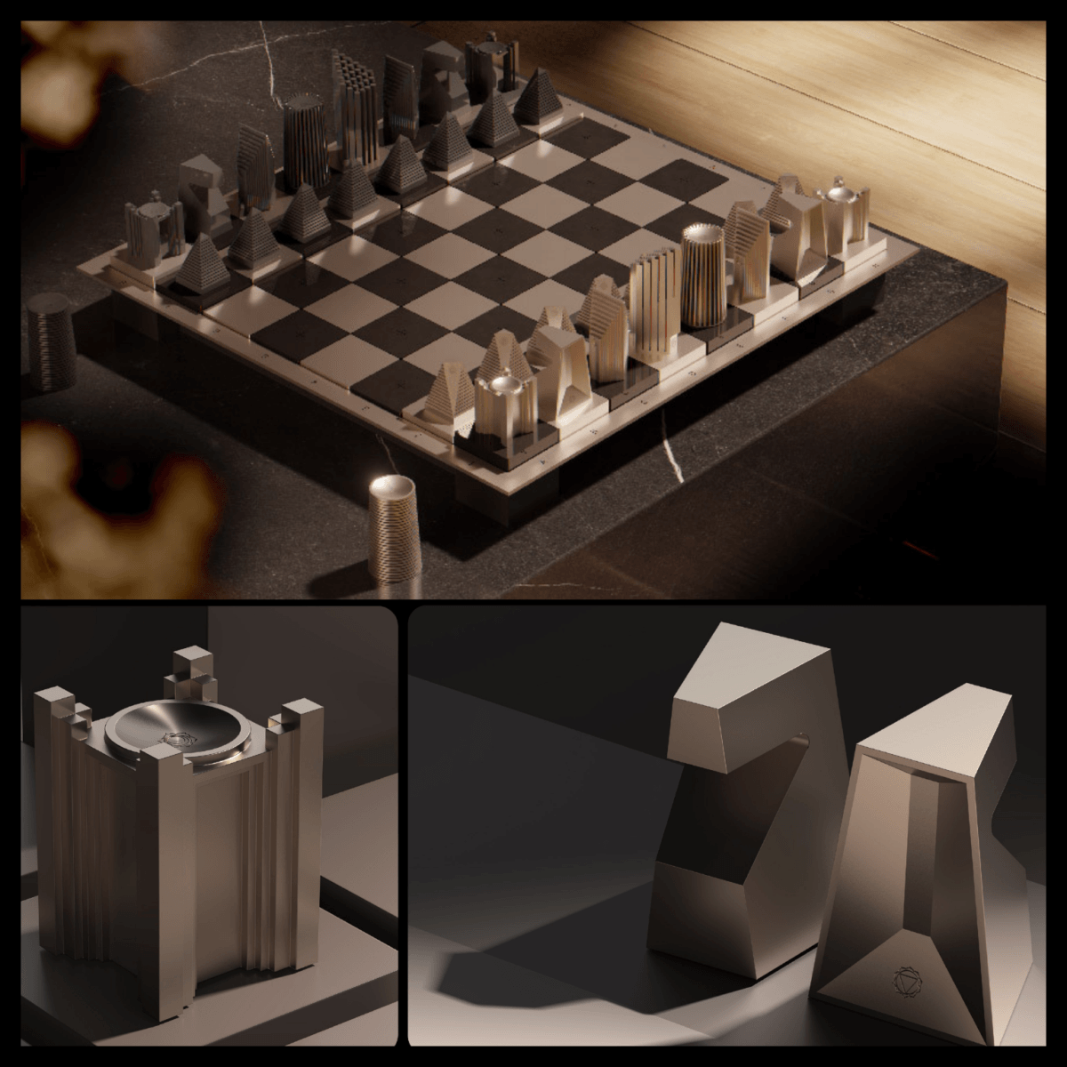 Moh Maaya Chess Set by Vidushi Gupta
