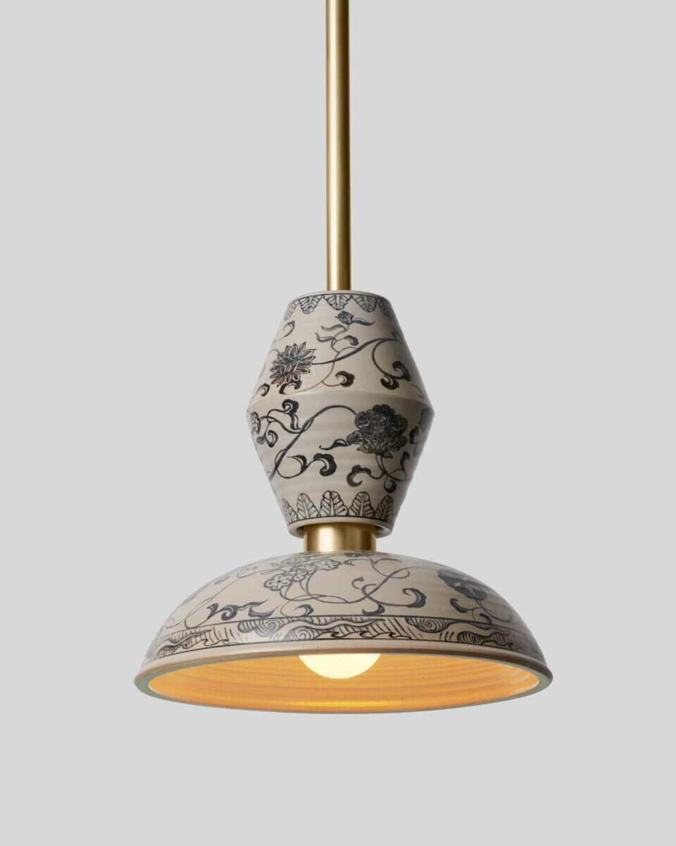 Pilar x Huanxi Round Cone Pendant 02 by Rosie Li