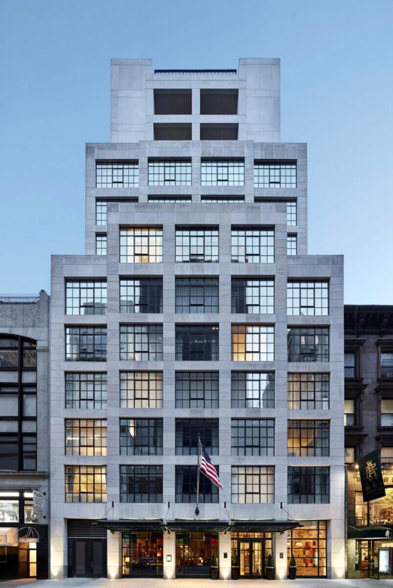 The Whitby, exterior, work of Stephanie Liu