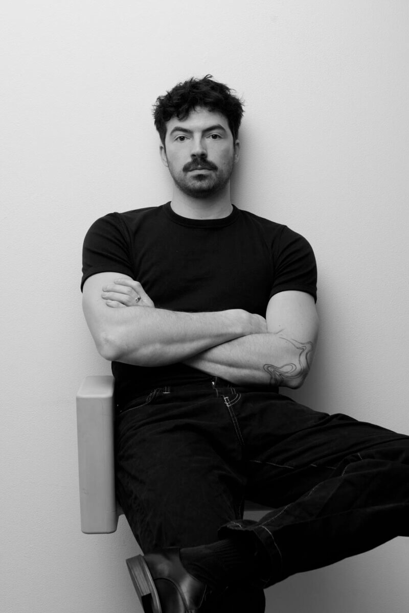 Black and White Oliver Will Portrait
